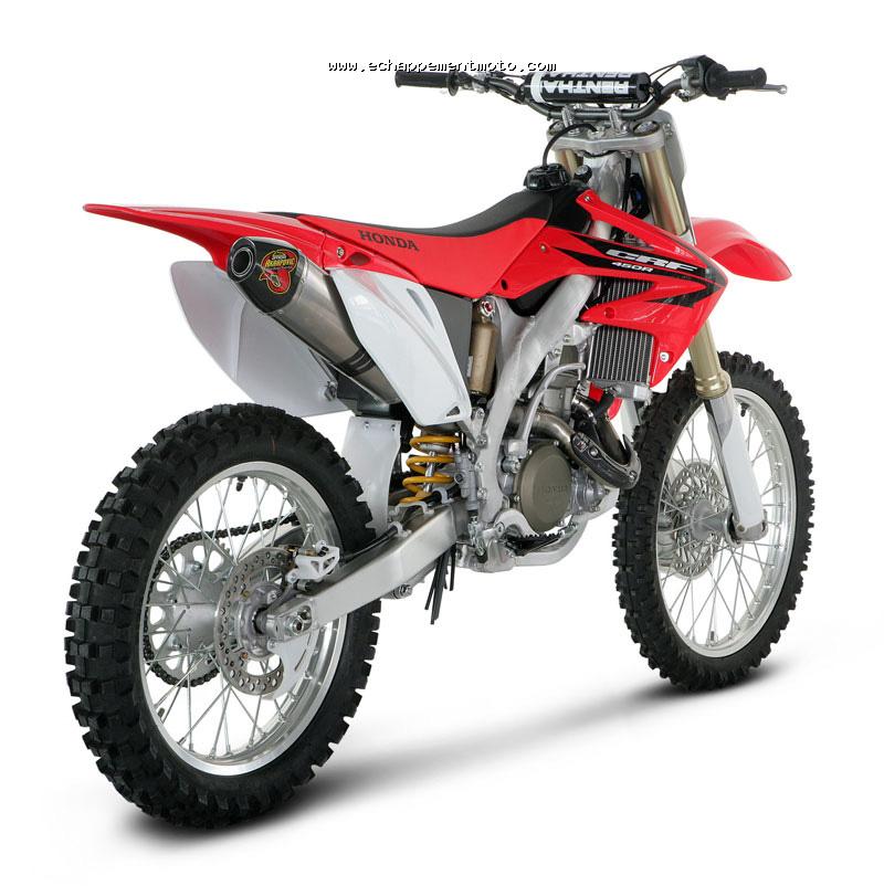 ECHAPPEMENT MOTO AKRAPOVIC EVOLUTION EXHAUST SYSTEM HONDA CRF 450 R (2006) 2